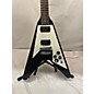 Vintage Gibson Vintage 1994 Gibson Flying V Ebony Solid Body Electric Guitar