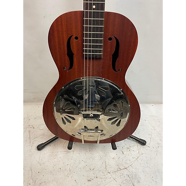 Used Gretsch Guitars G9200 Boxcar Round Neck Resonator Guitar Natural
