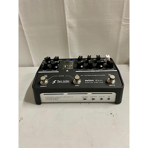 Used Two Notes AUDIO ENGINEERING Used Two Notes AUDIO ENGINEERING Revolt Bass Analog Amp Sim Effect Processor