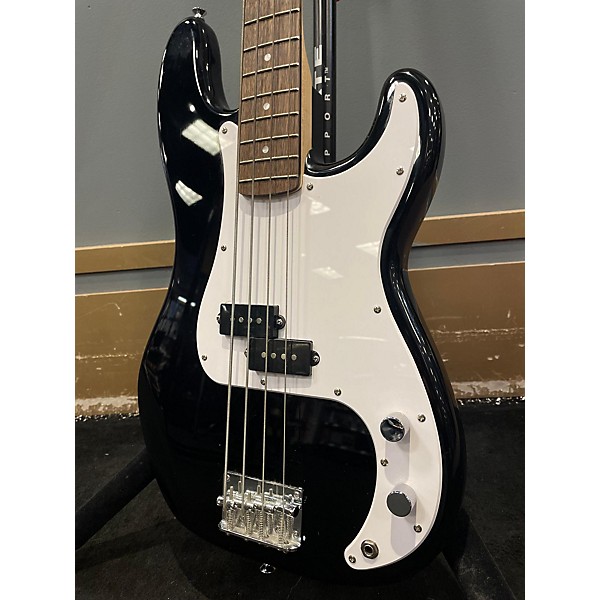 Used Squier Used Squier Precision Bass Black Electric Bass Guitar