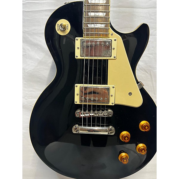 Used Epiphone Used 2022 Epiphone Les Paul Standard Black Solid Body Electric Guitar