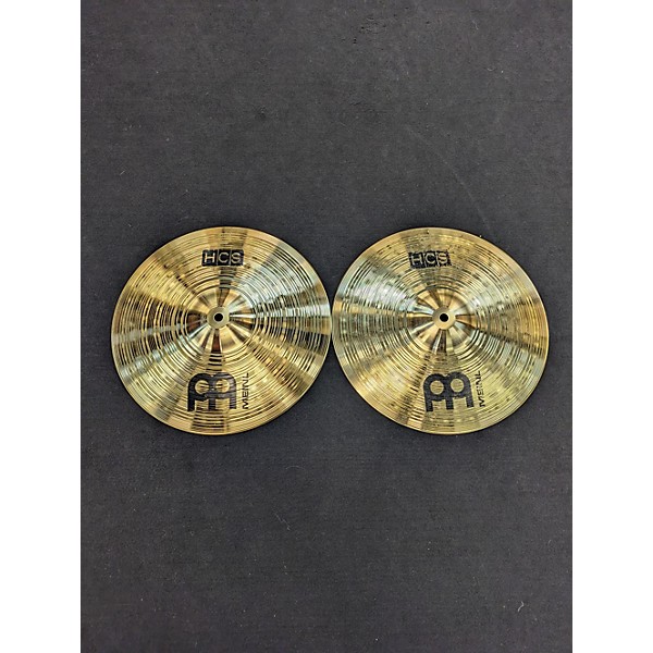 Used MEINL Used MEINL 13in HCS Hi Hat Pair Cymbal