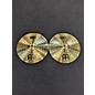 Used MEINL Used MEINL 13in HCS Hi Hat Pair Cymbal