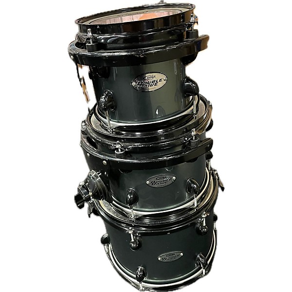 Used PDP by DW Used PDP By DW 8 piece DOUBLE STRIKE Black Drum Kit