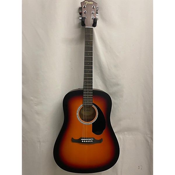 Used Fender Used Fender FA125 3 Tone Sunburst Acoustic Guitar