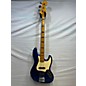 Used Fender Used Fender American Ultra Jazz Bass Cobra Blue Electric Bass Guitar thumbnail