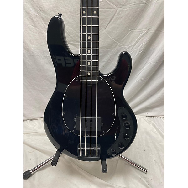 Used Ernie Ball Music Man DARK RAY 4 STRING Electric Bass Guitar