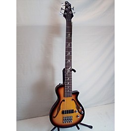 Used Maestro Used Maestro Single Cut Hollow-body 3 Color Sunburst Electric Bass Guitar