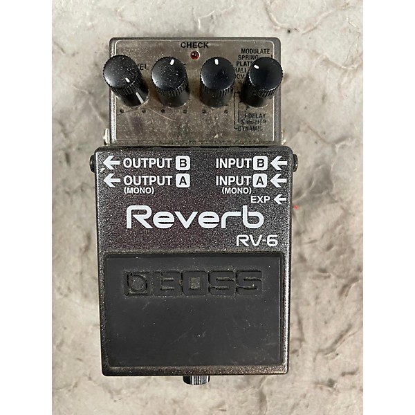 Used BOSS RV6 Digital Reverb Effect Pedal