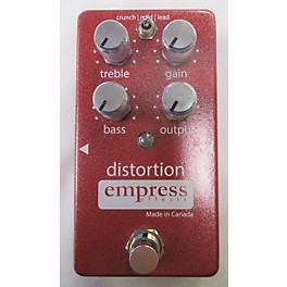 Used Empress Effects Analog Distortion Effect Pedal