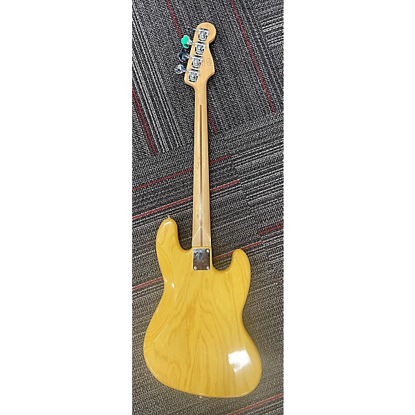 Used Fender Used Fender Standard Jazz Bass Natural Electric Bass Guitar