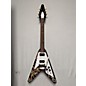 Used Epiphone Used 2024 Epiphone Love Drops Flying V Black Solid Body Electric Guitar thumbnail