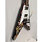 Used Epiphone Used 2024 Epiphone Love Drops Flying V Black Solid Body Electric Guitar