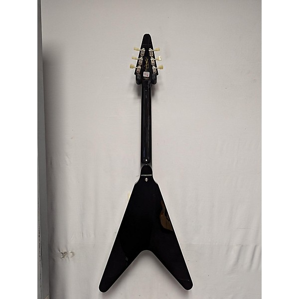 Used Epiphone Used 2024 Epiphone Love Drops Flying V Black Solid Body Electric Guitar