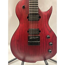 Used Solar Guitars Used Solar Guitars GC1.6TBR Satin Red Solid Body Electric Guitar