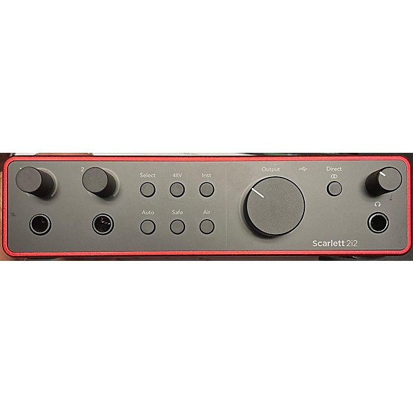 Used Focusrite Scarlett 2i2 Gen 4 Audio Interface