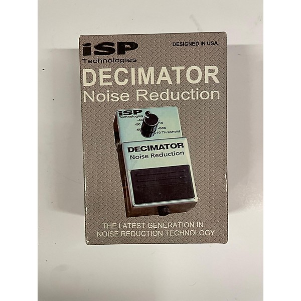 Used Isp Technologies Decimator Noise Reduction Effect Pedal