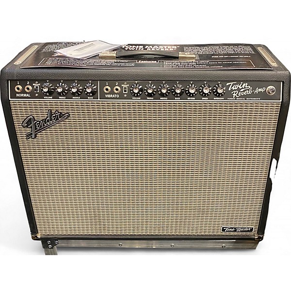 Used Fender Used Fender Tone Master Twin Reverb 200W 2x12 Guitar Combo Amp