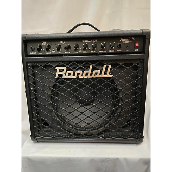 Used Randall RG80 Guitar Combo Amp