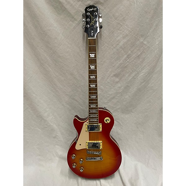 Used Epiphone Used Epiphone Les Paul Standard Left Handed 2 Tone Sunburst Electric Guitar