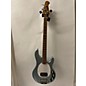 Used Sterling by Music Man Used Sterling By Music Man STINGRAY Silver Electric Bass Guitar thumbnail