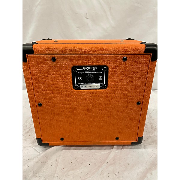 Used Orange Amplifiers Used Orange Amplifiers PPC108 Micro Terror 1X8 Guitar Cabinet