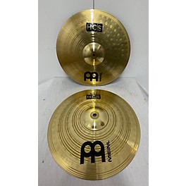 Used MEINL Used MEINL 13in HCS Hi Hat Pair Cymbal