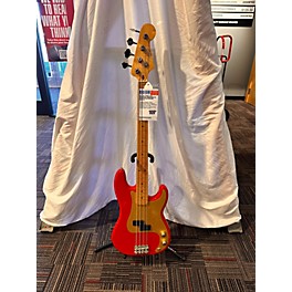 Used Fender Used 2021 Fender 75th Anniversary Commemorative American Precision Bass Candy Apple Red Electric Bass Guitar