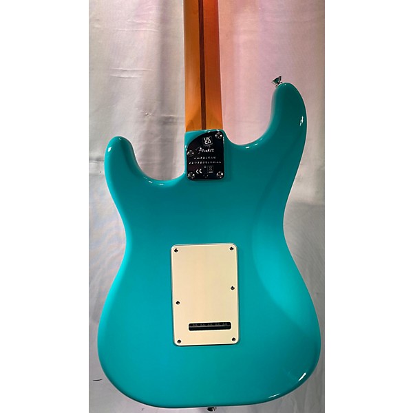 Used Fender Used Fender American Professional II Stratocaster Miami Blue Solid Body Electric Guitar