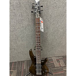 Used Ibanez Used Ibanez SR1205E 5 String Brown Electric Bass Guitar