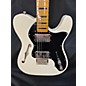 Used Squier Used Squier Classic Vibe Telecaster Thinline White Hollow Body Electric Guitar