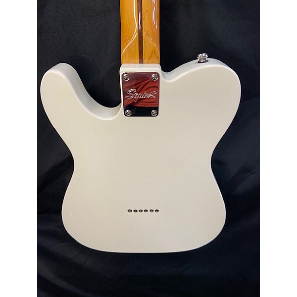 Used Squier Used Squier Classic Vibe Telecaster Thinline White Hollow Body Electric Guitar