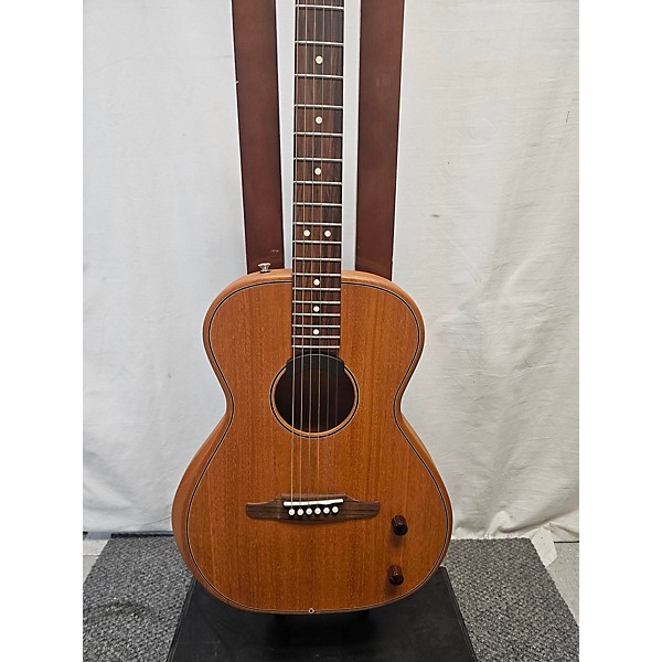 Used Fender Used 2023 Fender Highway Parlor Natural Acoustic Electric Guitar