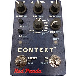 Used Yamaha Used Red Panda Context Reverb V2 Effect Pedal