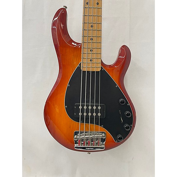 Used Ernie Ball Music Man Used Ernie Ball Music Man Stingray 5 H Honey Burst Electric Bass Guitar