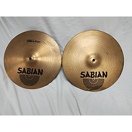 Used SABIAN Used SABIAN 14in B8 Hi Hat Pair Cymbal