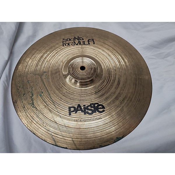 Used Paiste Used Paiste 14in Sound Formula Crystal Crash Cymbal