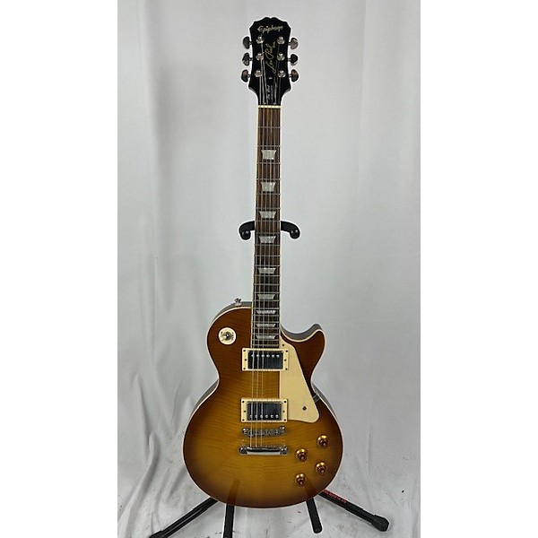 Used Epiphone Used Epiphone Les Paul Standard Honey Burst Solid Body Electric Guitar