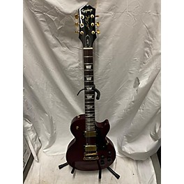 Used Epiphone Used Epiphone Les Paul Studio Cherry Solid Body Electric Guitar