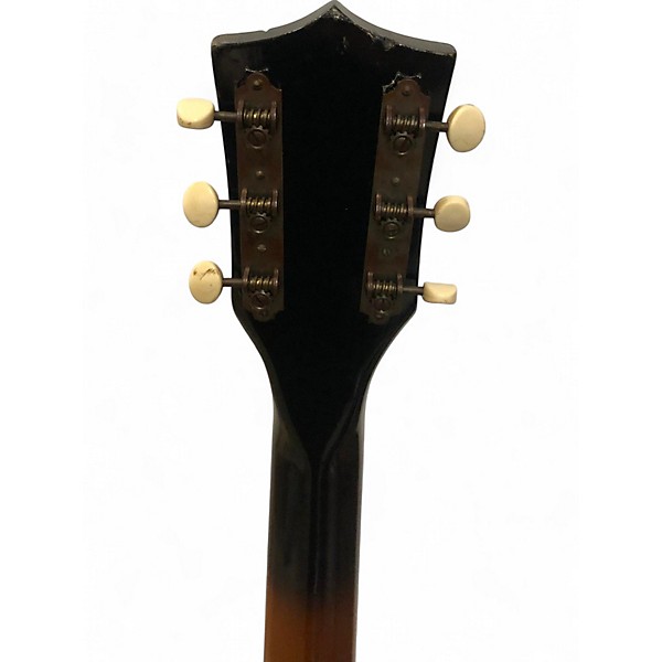 Vintage 1960s Kay TRUETONE Sunburst Hollow Body Electric Guitar