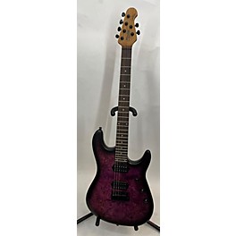 Used Sterling by Music Man Used Sterling By Music Man Jason Richardson Cutlass Signature COSMIC PURPLE BURST STAIN Solid B...