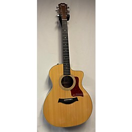 Used Taylor Used 2014 Taylor 214CE Deluxe Natural Acoustic Electric Guitar