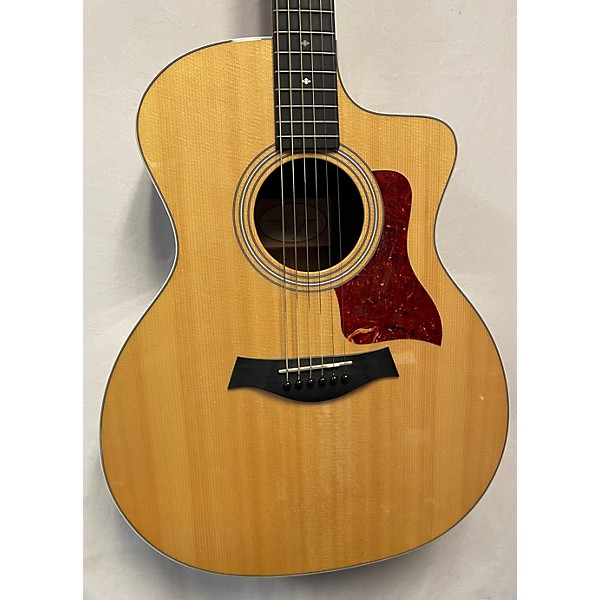 Used Taylor Used 2014 Taylor 214CE Deluxe Natural Acoustic Electric Guitar