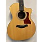 Used Taylor Used 2014 Taylor 214CE Deluxe Natural Acoustic Electric Guitar