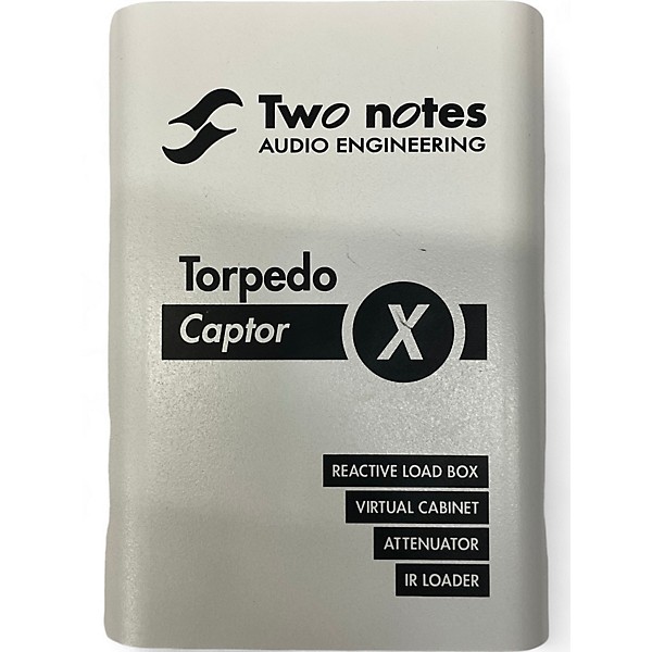 Used Used Two Notes Torpedo Captor X Power Attenuator