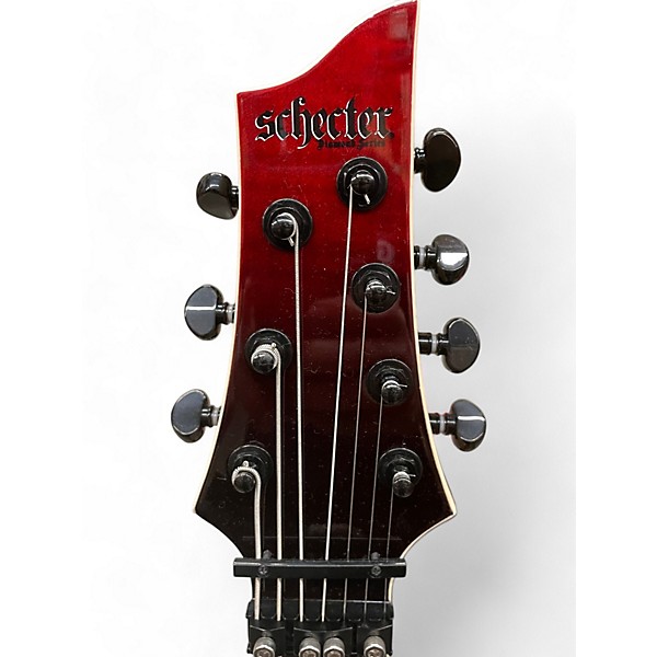 Used Schecter Guitar Research Used Schecter Guitar Research C-7 FR SLS Elite Red Solid Body Electric Guitar