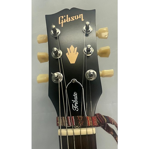 Used Gibson 1950S Tribute SG Solid Body Electric Guitar Worn Brown