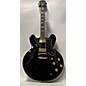 Used Epiphone Used Epiphone Sheraton II PRO Black Hollow Body Electric Guitar