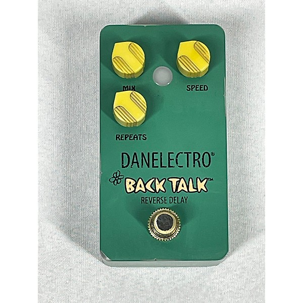 Used Danelectro Used Danelectro Back Talk Reverse Delay Effect Pedal