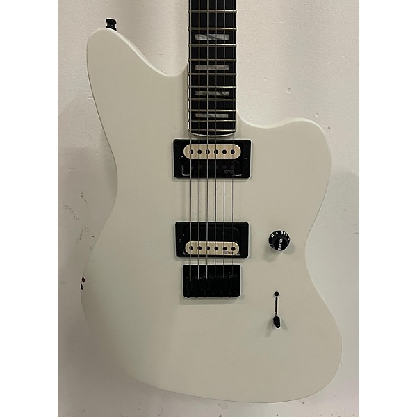 Used Fender Used Fender Jim Root Signature Jazzmaster Alpine White Solid Body Electric Guitar